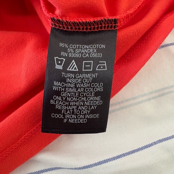 New XS Nic & Zoe Orange Coral Scoop Neck Tank Top - Picture 11 of 13